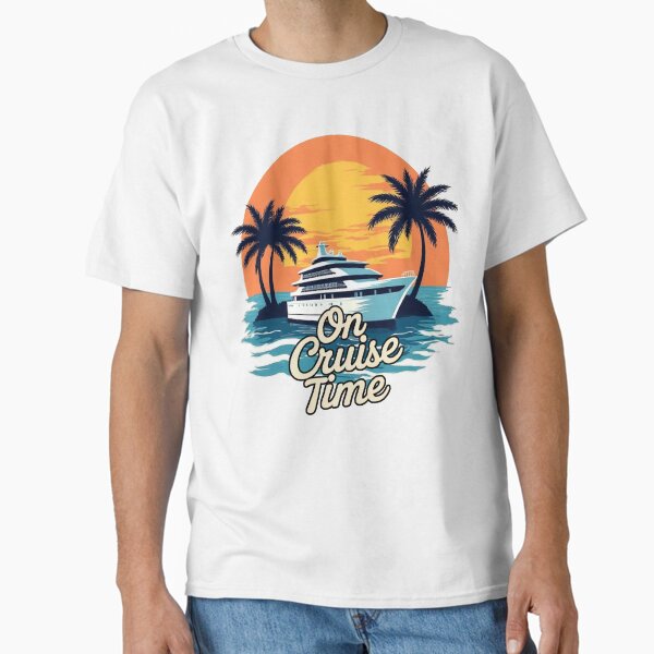 On Cruise Time - Luxury Sunset Cruise Vibes Classic T-Shirt