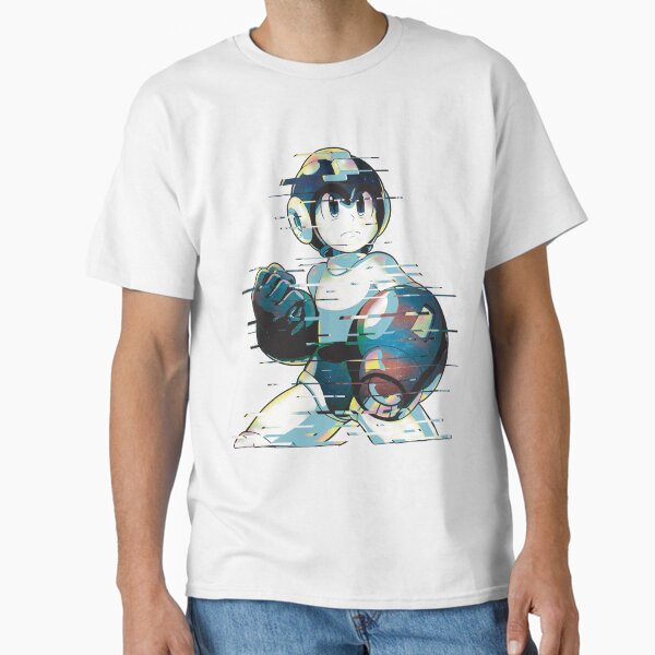 Mega Man Mega Buster - Type C [Glitch Remix] Classic T-Shirt