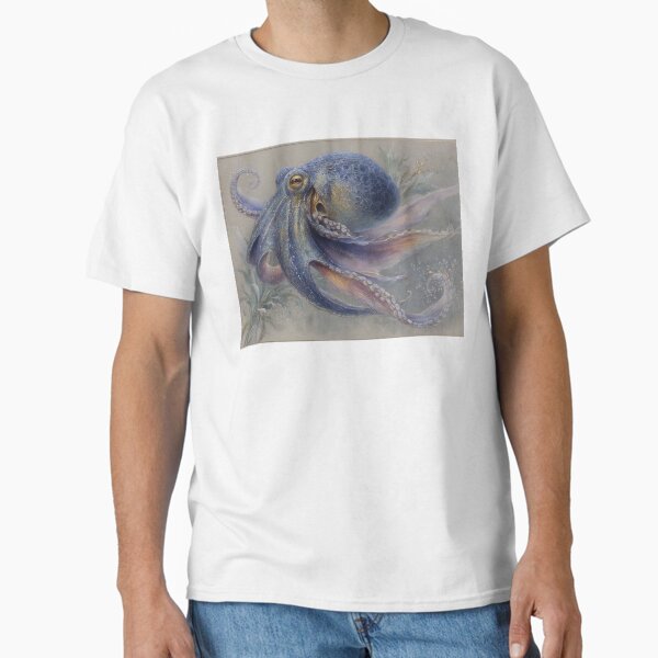Iridescent Octopus: An Aquatic Jewel Classic T-Shirt