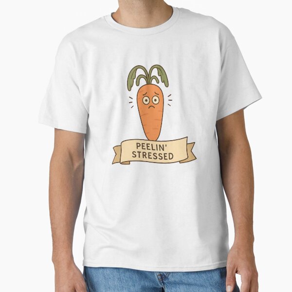 Funny Carrot - Peelin' Stressed Classic T-Shirt