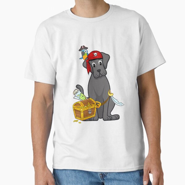 Halloween Pirate Big Dog Classic T-Shirt