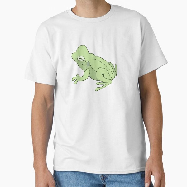 a slightly less bad drawing of a frog on mspaint Classic T-Shirt