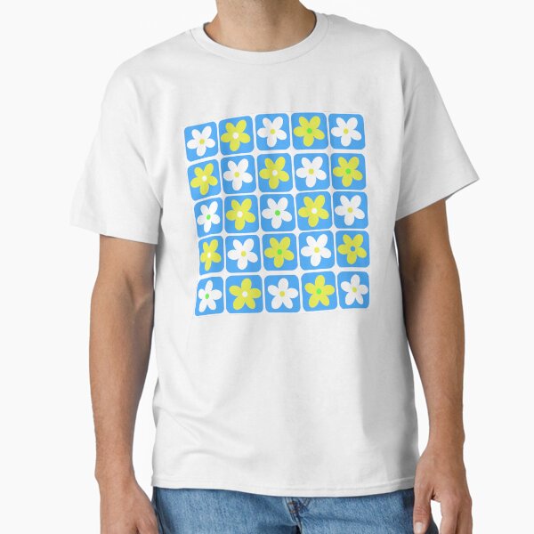 Spring Flower Blocks Classic T-Shirt