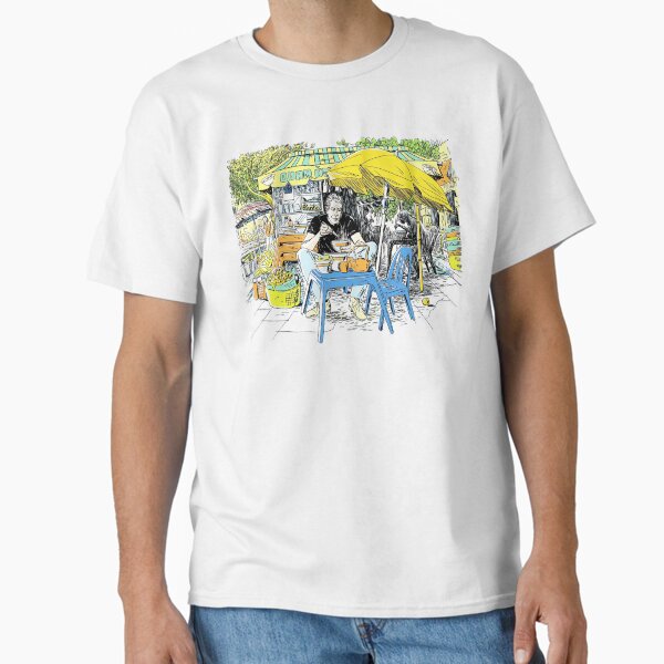 Anthony Bourdain Drawing Classic T-Shirt