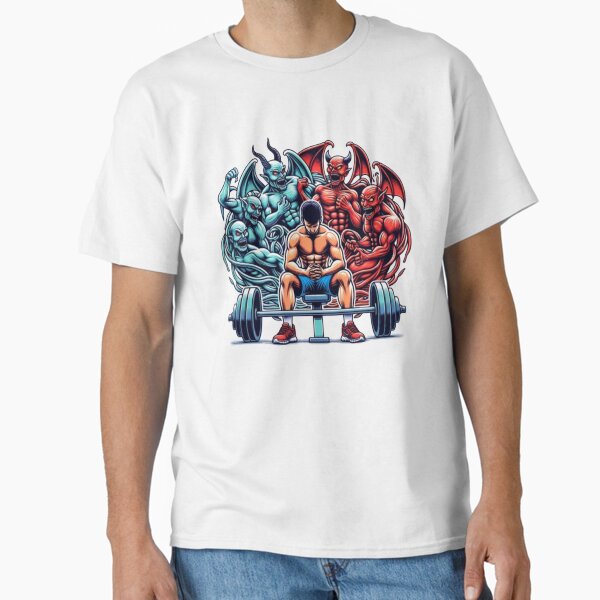Inner Demons Fuel the Workout Fire Classic T-Shirt