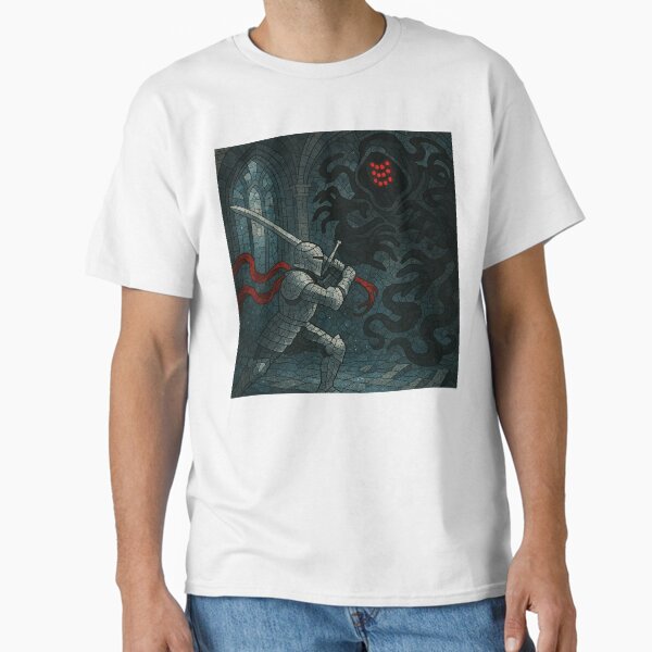 Silver Knight vs the Smoke Reaper Classic T-Shirt
