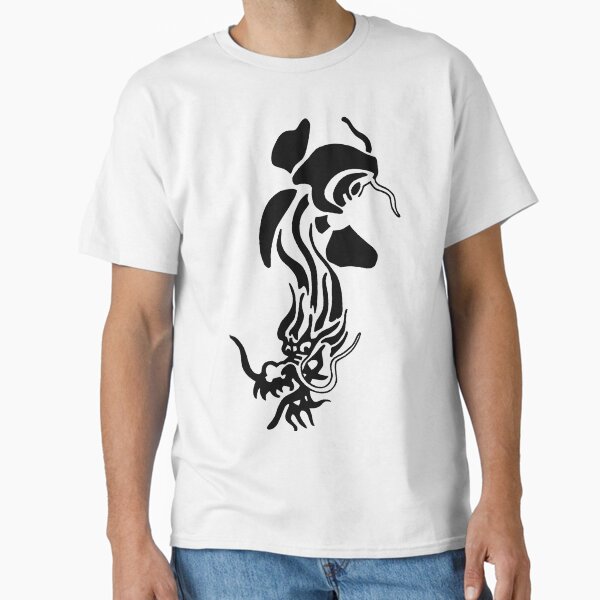 Koi and Dragon Classic T-Shirt