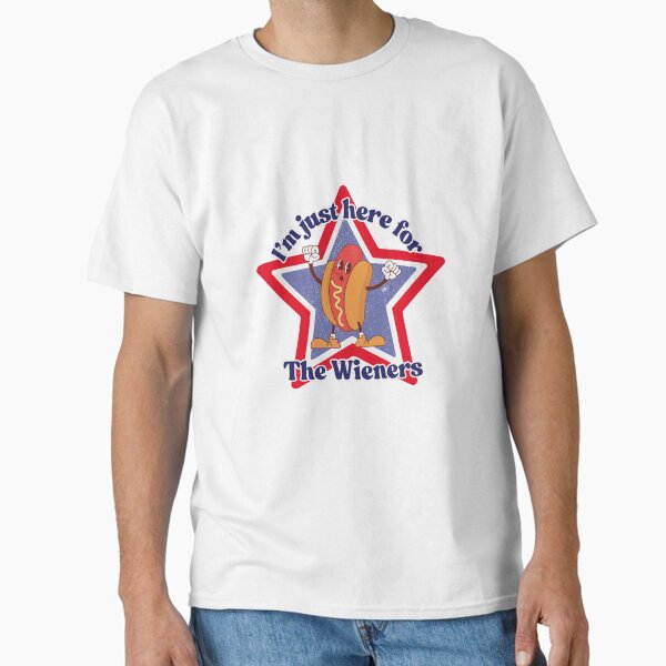 I'm Just Here for the Weiners - 4th of July Version Classic T-Shirt