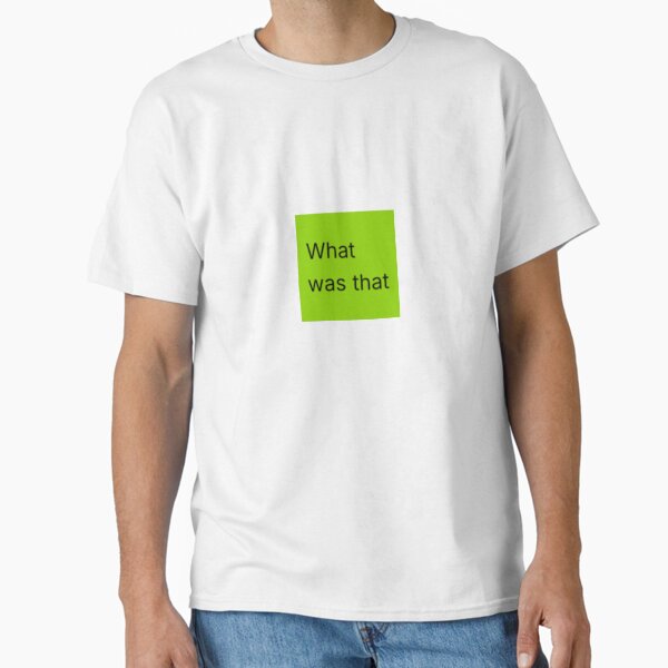 What was that brat cover Classic T-Shirt
