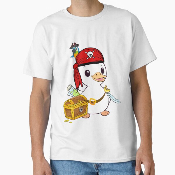 Halloween Pirate Fat Duck Classic T-Shirt