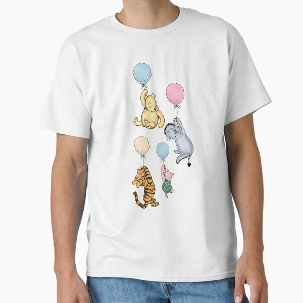 Winnie and Friends Balloon Adventure Classic T-Shirt