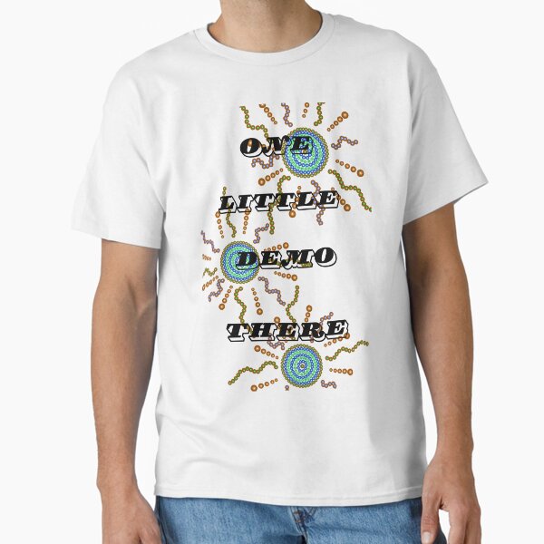 Indigenous dot painting design (One little demo there) Classic T-Shirt