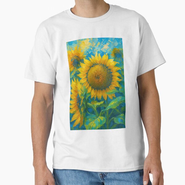 Sunny Bloom Canvas Classic T-Shirt