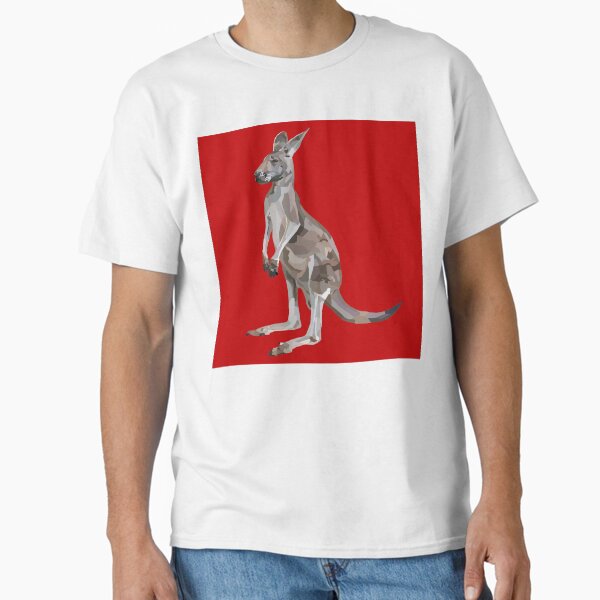 Female Red Kangaroo – Blue Flyer (Osphranter rufus)  Classic T-Shirt