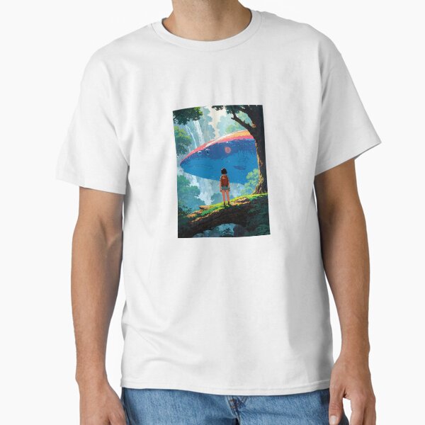 Forest of Wonder - A Dreamy Retro Anime Artwork Classic T-Shirt