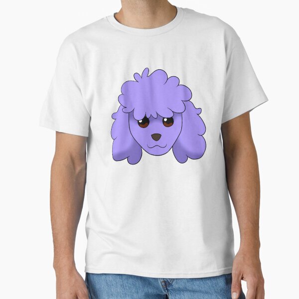 Pastel Indigo Poodle Classic T-Shirt