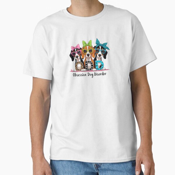 Copy of  Obsessive Dog Disorder (ODD) Funny Dog Pun Classic T-Shirt
