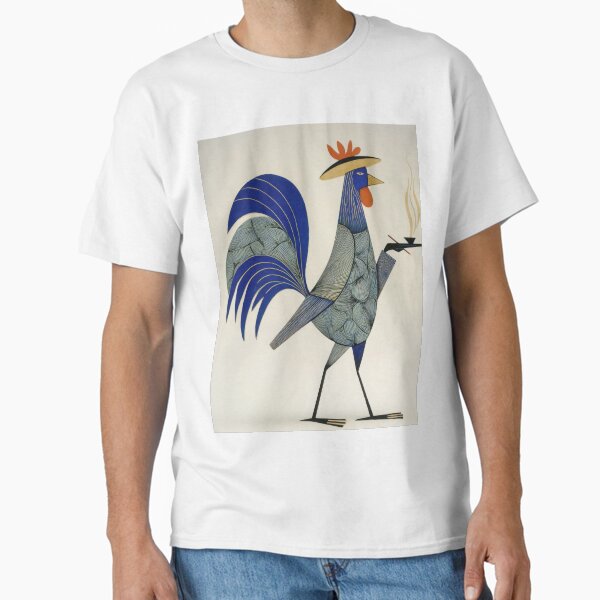 A Quirky Sushi Eating Rooster Classic T-Shirt