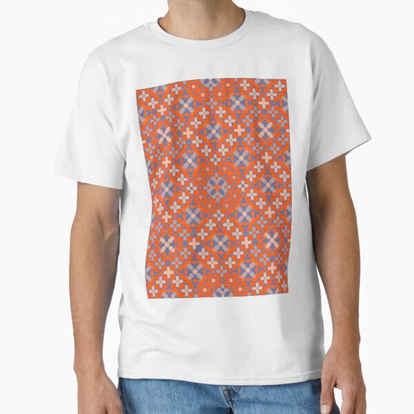 Bright Stars on Orange Classic T-Shirt