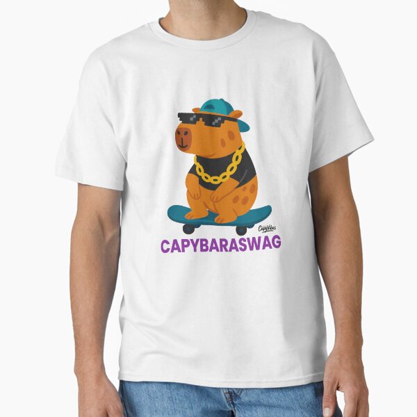 CapybaraSwag: Too Cool To Care Classic T-Shirt
