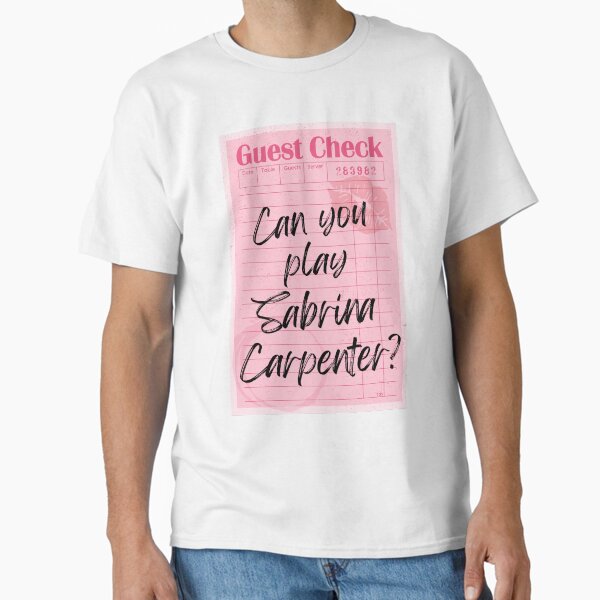 Can You Play Sabrina Pink Classic T-Shirt