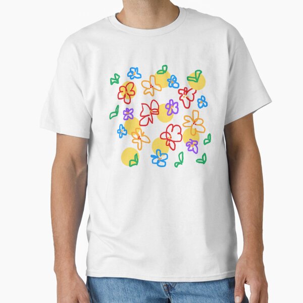 Childs play flowers drawing Classic T-Shirt