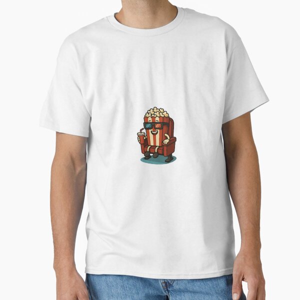 The Movie-Loving Popcorn Classic T-Shirt