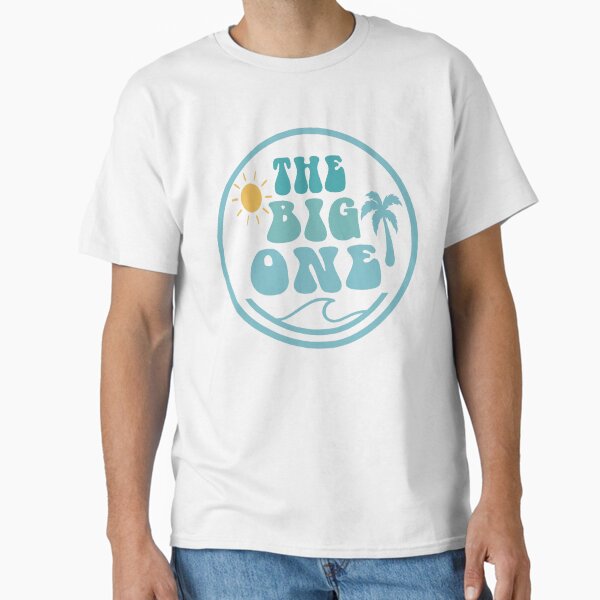 The Big One Surf First Birthday Family Matching Rad Dad Classic T-Shirt