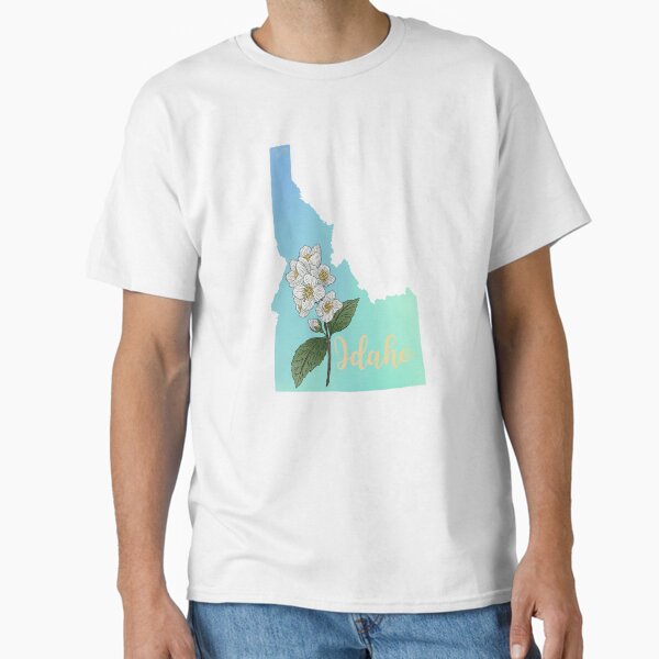 Idaho State Flower: Syringa or Mock Orange Classic T-Shirt