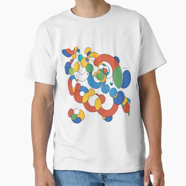 Fun Cute Whimsical Celebration Joyful Festive Characters Colorful Classic T-Shirt