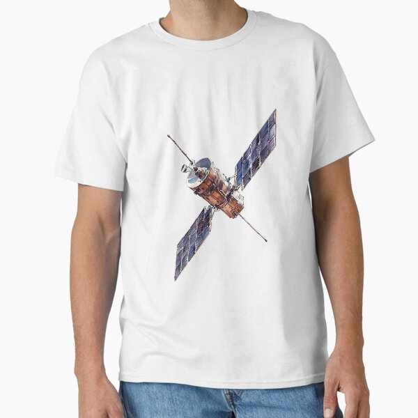 Orbiting Satellite Earth Classic T-Shirt