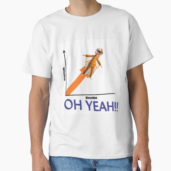 Vector direction magnitude design Classic T-Shirt