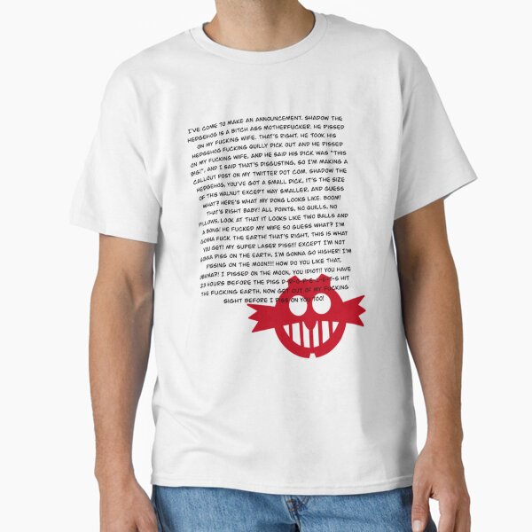 Eggman_s Announcement Classic T-Shirt