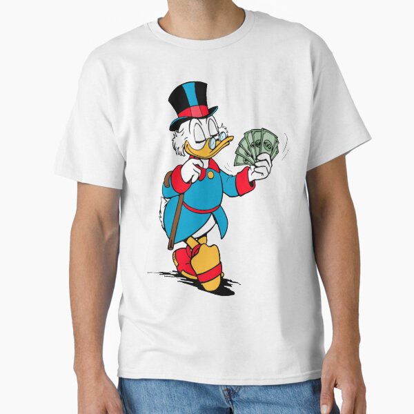 Scrooge McDuck With Money Classic T-Shirt