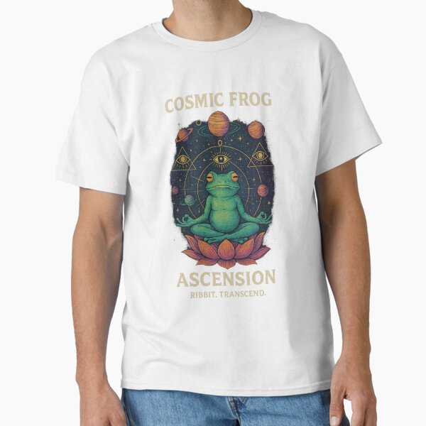 Cosmic Frog - Ribbit. Transcend. Classic T-Shirt