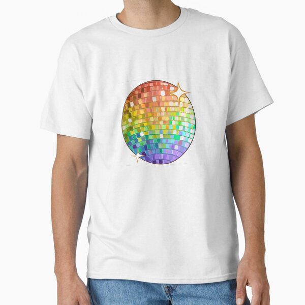 Rainbow disco ball Classic T-Shirt