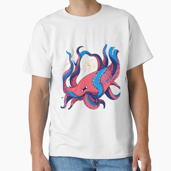 Lines Art Whimsical Celebration Joyful Festive Characters Colorful Classic T-Shirt