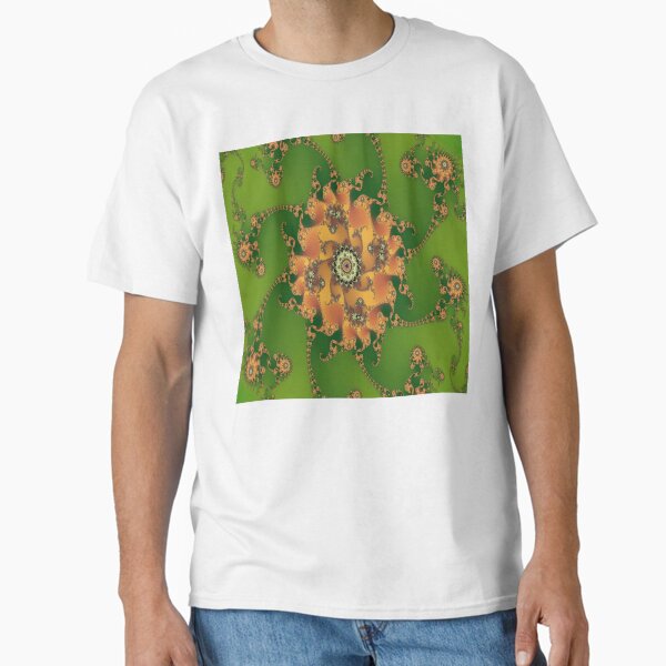 Fractal Bloom: An Infinite Echo Classic T-Shirt