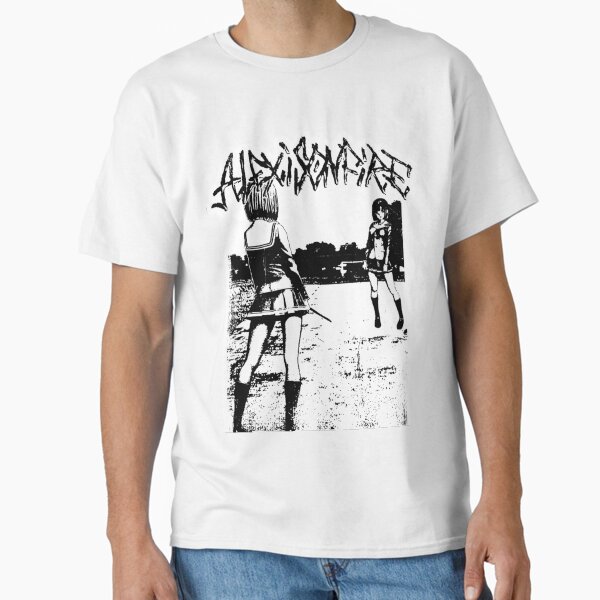 Alexisonfire Merch Anime Knife  Classic T-Shirt