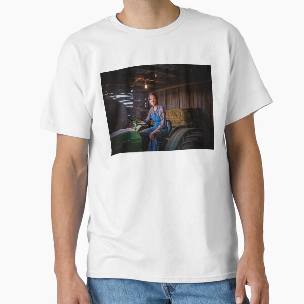 Woman Farmer Portrait Classic T-Shirt