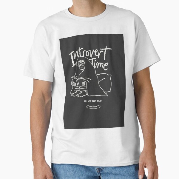 Introvert Time Illustration Classic T-Shirt