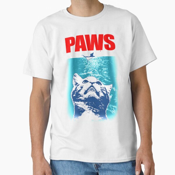 Kitty with large Jaws attacking a mouse PAWS Classic T-Shirt