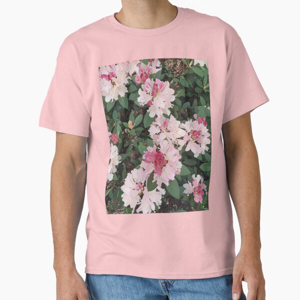 Blush Bloom â€“ Pink Rhododendron Art by Petalography Classic T-Shirt