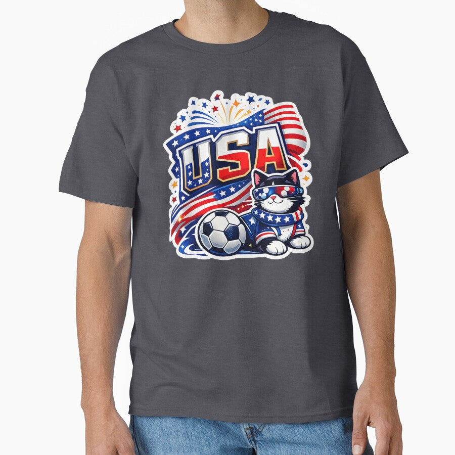 USA Soccer Cat Fan by RexNoise