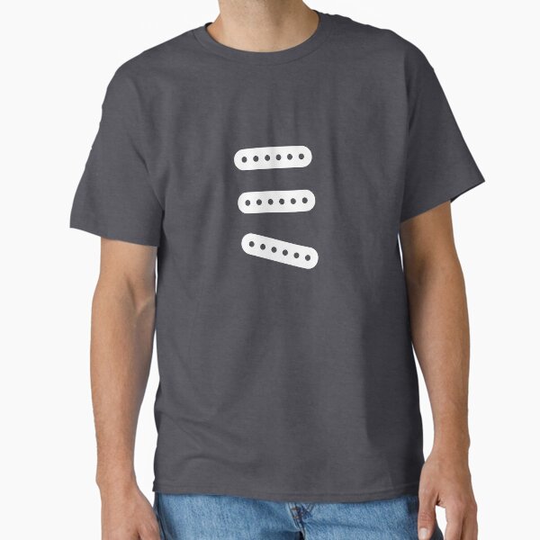 SINGLE COIL - GUITAR  PICKUPS WHITE  Classic T-Shirt