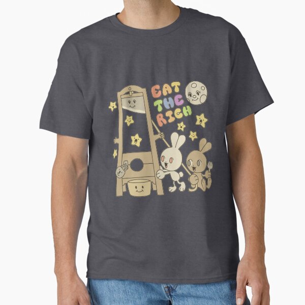 EAT THE RICH bunnies Classic T-Shirt