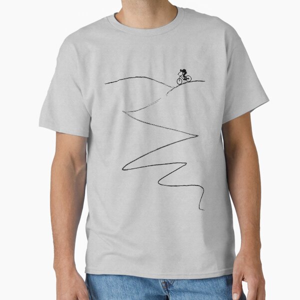 mtb mountain bike cycling bicycle cyclist gift Classic T-Shirt