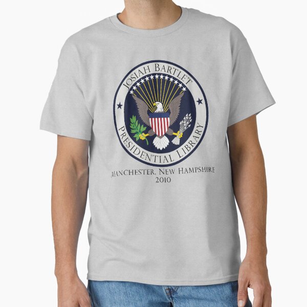 Josiah Bartlet Presidential Library Logo Classic T-Shirt