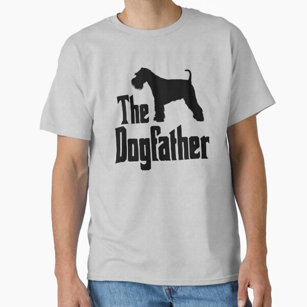 The Dogfather - Miniature Schnauzer, funny dog gift idea Classic T-Shirt