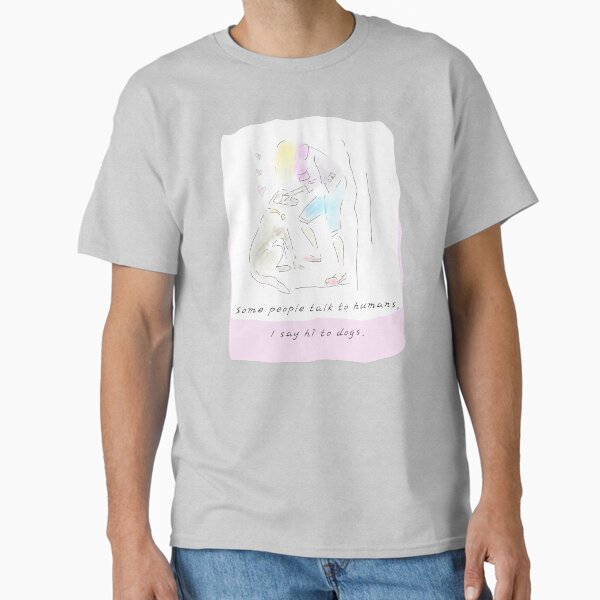 Wholesome Dog Lover Art Classic T-Shirt